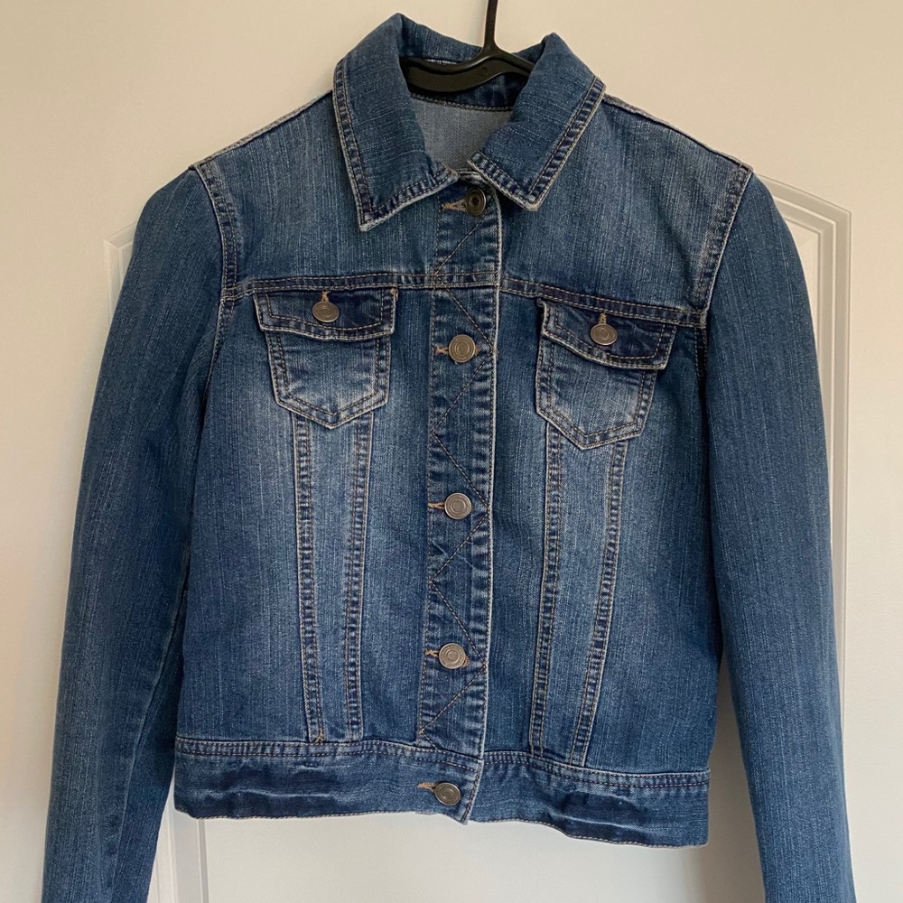 Blue denim jacket